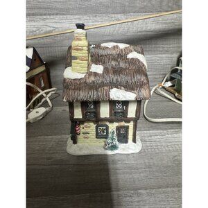 1993 Seasonal Specialties Christmas Valley village barber